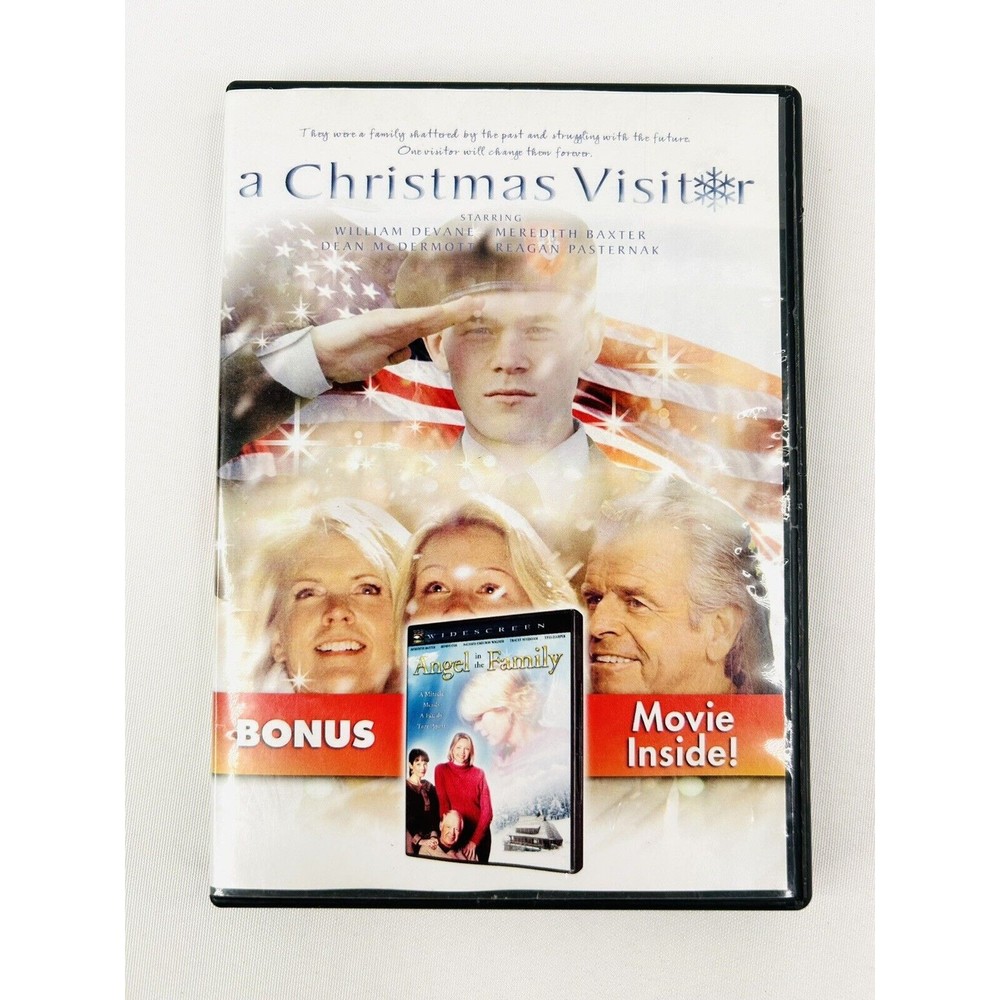 A Christmas Visitor with Bonus Movie: Angel in the Family - DVD